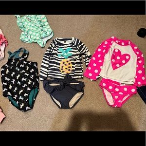 2T girls bathing suits